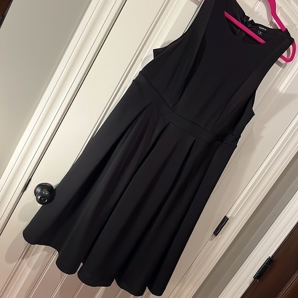 Torrid classic black Mini Scuba Skater Dress classic staple versatile LBD 14 - Picture 6 of 11